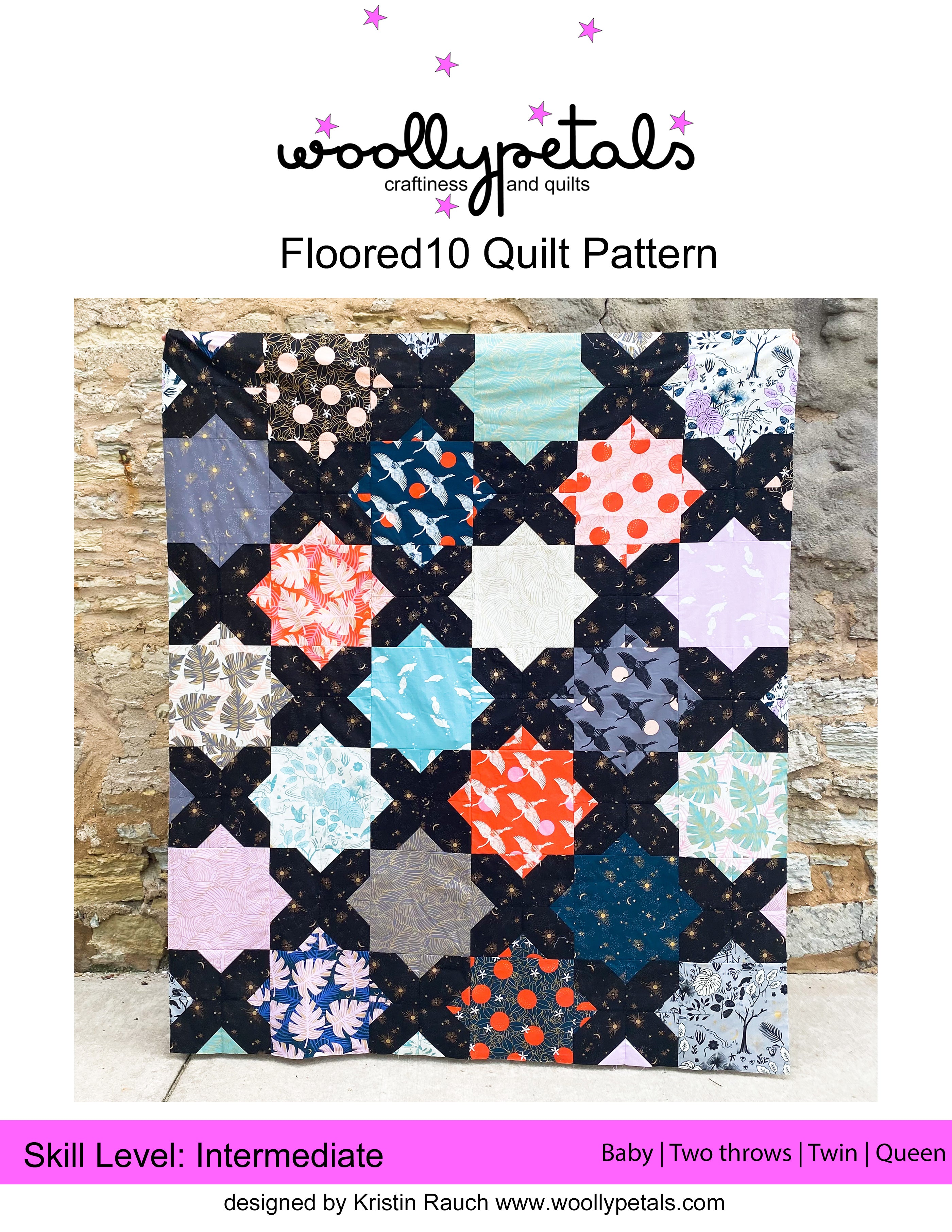 Floored10 Quilt Pattern