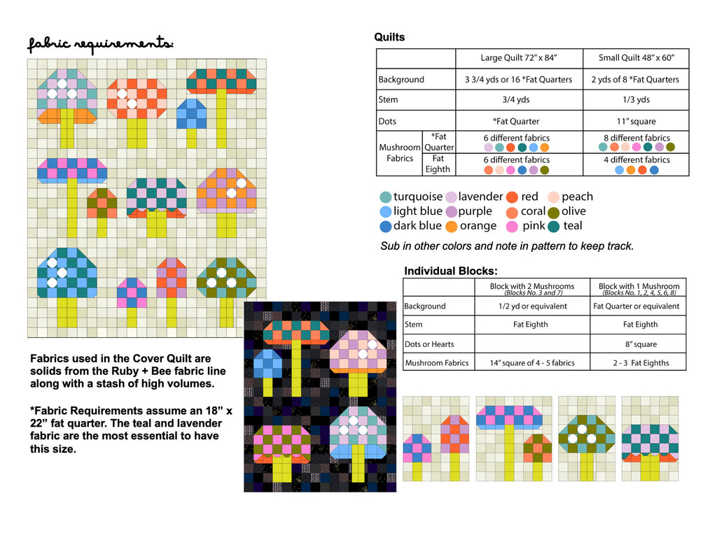 Capped Quilt Pattern