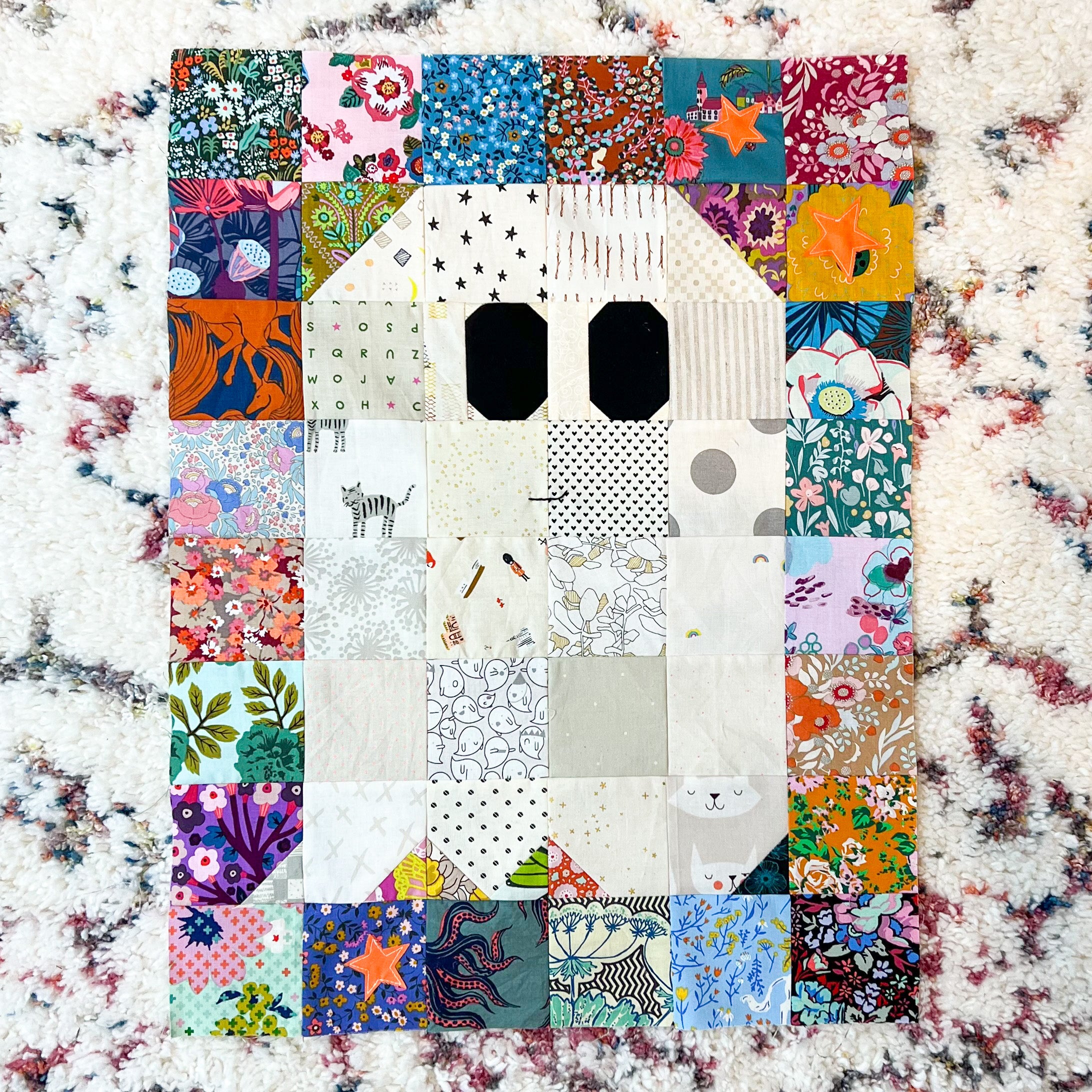 Ghost Party Quilt Pattern