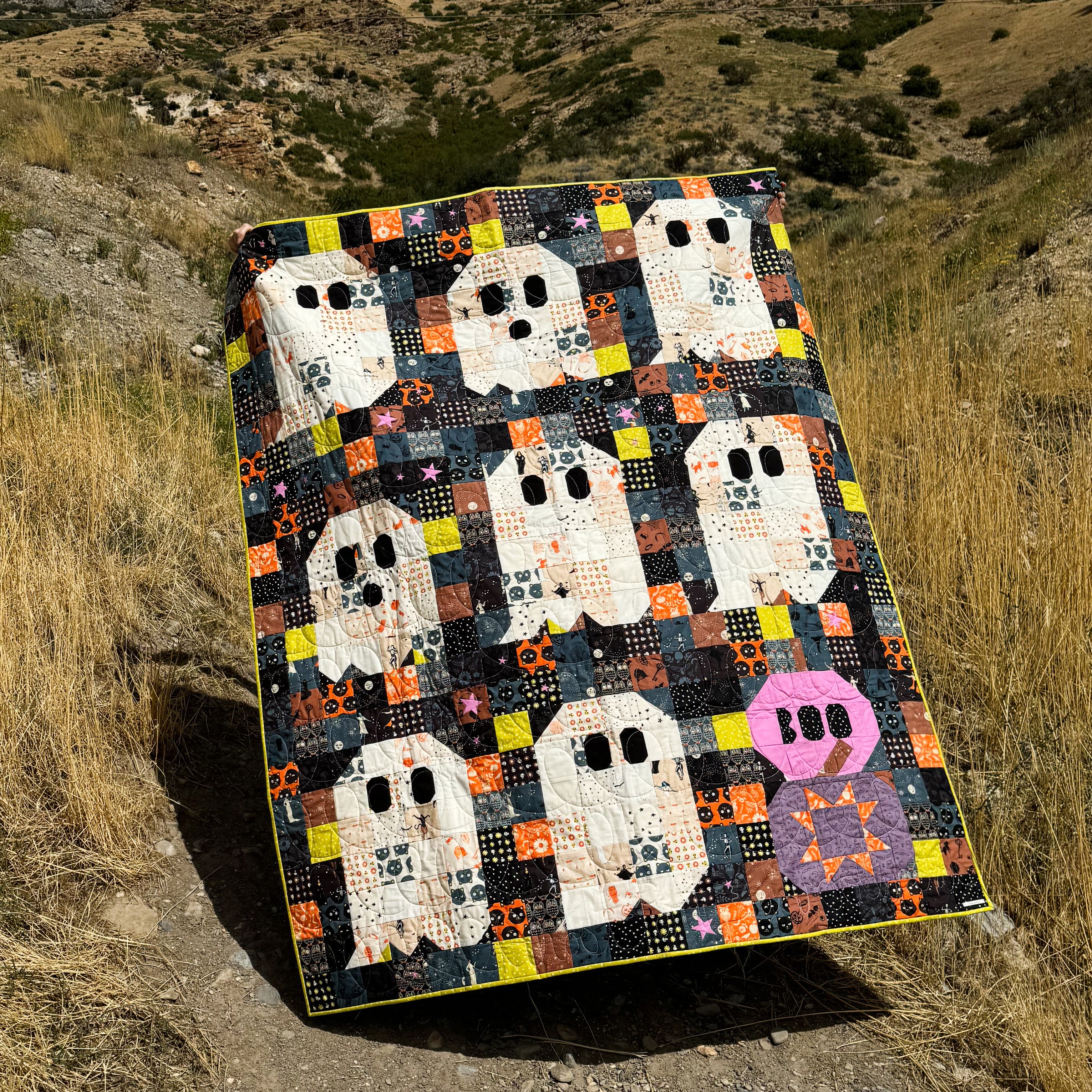 Ghost Party Quilt Pattern